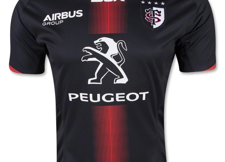 Camisas Stade Toulousain 2015/16 BLK local, visitante y tercero(1)