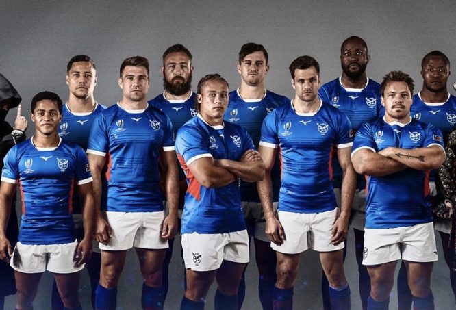 Namibia revela la camiseta local de Rugby World Cup 2019