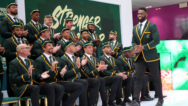 Los Springboks revelan el equipo de la Copa Mundial de Rugby de 33 hombres, falta el trío clave