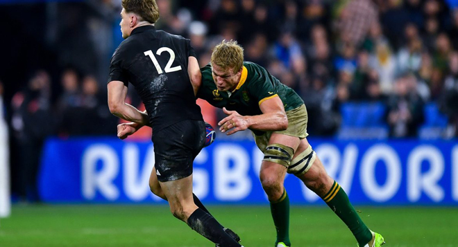 Springboks: el único tackle que Pieter-Steph du Toit recuerda de la final del Mundial de Rugby